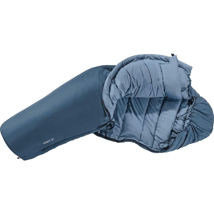 Сплячий мішок Deuter Orbit 0° з синтетичного матеріалу, Zip Left