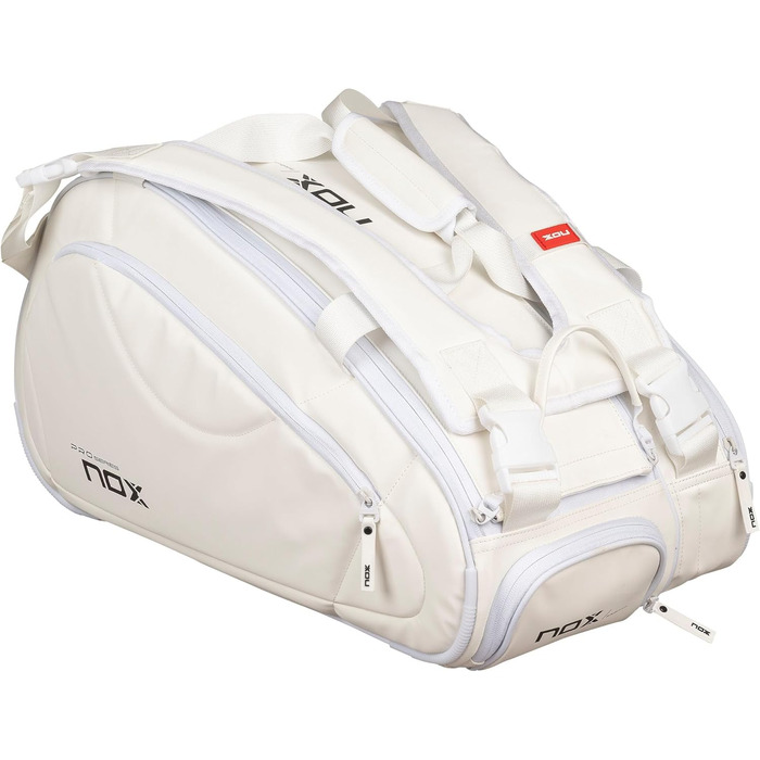 Сумка для падельної ракетки Nox Pro Series Weiss, біла