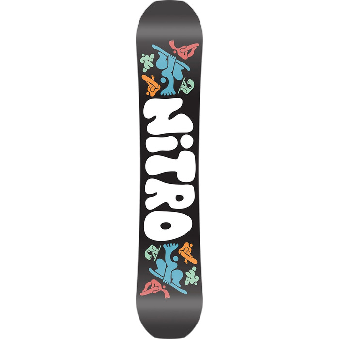 Сноуборд Nitro Ripper 126 см для дітей, унісекс, багатобарвний, колекція 2024, Німеччина