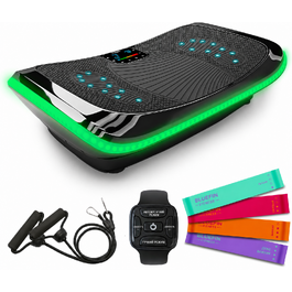 Віброплатформа Bluefin Fitness 4D V4, 3 мотори, 100 рівнів, магнітний масаж, до 150 кг