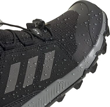 Дитячі трекінгові черевики Adidas Terrex Mid Gore-TEX, Core Black/Grey Three/Core Black, 32 EU