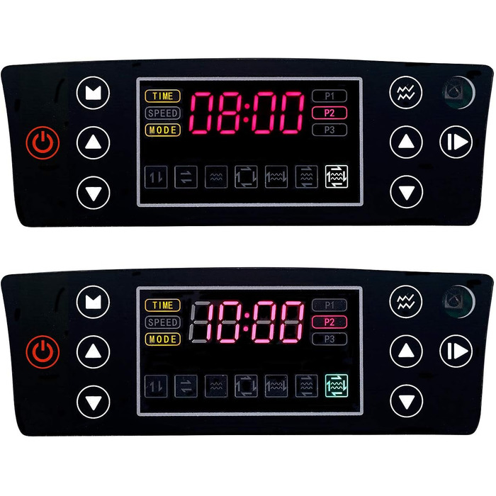 Віброплатформа Newgen Medicals 7-в-1: з осциляцією, експандером, до 120 кг (Vibrationsplatte, 3D віброплатформа з таймером)