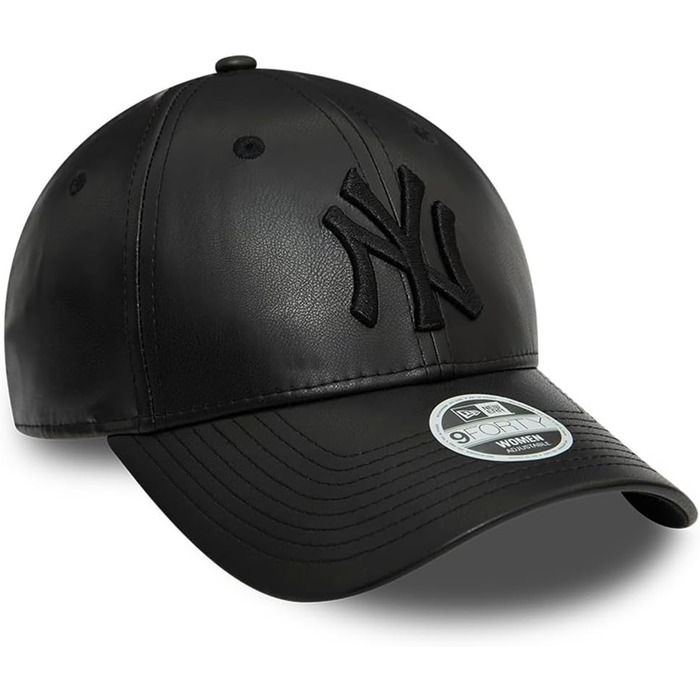 Кепка New Era WMNS 9Forty Adjustable NY Yankees чорного кольору, універсальний розмір