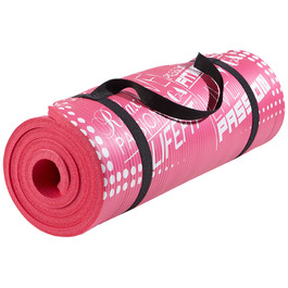 Килимок для йоги LIFEFIT EXLUZIV PLUS рожевий