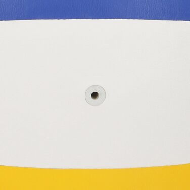 Волейбольний м'яч AKTIVE, розмір 5, 280 г, трикольоровий (синій, жовтий, білий), для тренувань та відпочинку