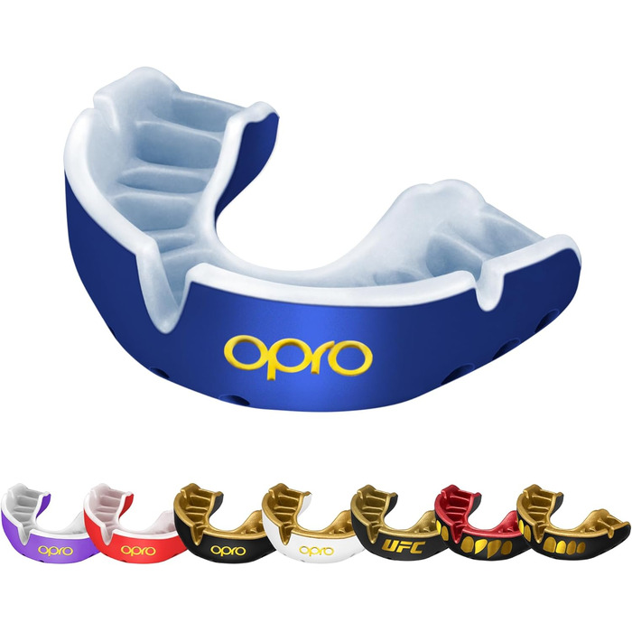 Захисна капа OPRO Gold для дорослих і дітей, спортивна, підвищений комфорт, для боксу, лакросу, MMA, єдиноборств, хокею та контактних видів спорту