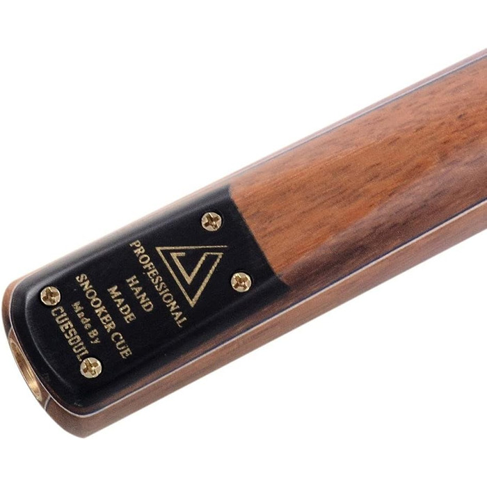 Снукерний кий CUESOLL класичний ручної роботи, 57 дюймів, 18 oz, з ручкою з рожевого дерева, з'єднання 3/4, телескопічне подовження з алюмінію, етиу з штучної шкіри, наконечник 9,5 мм, Снукерний кий-сет (CSSC011)