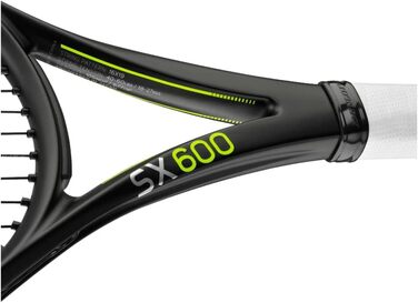 Тенісна ракетка Dunlop SX600 для дорослих, унісекс, жовто-чорна