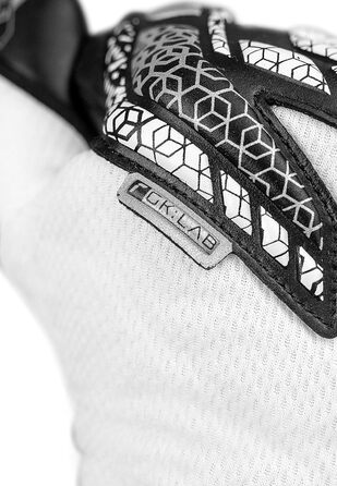 Воротарські рукавички Reusch Attrakt Gold NC 9 – біло-сріблясто-чорні (унісекс, дорослі)