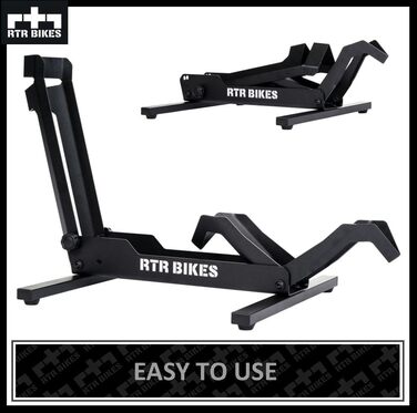 RTR BIKES Brutus: професійний стійкий тримач для велосипеда - для гаража, дому, веломагазину
