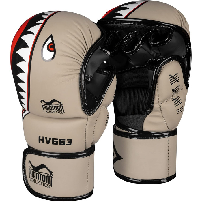 Рукавички боксерські Phantom MMA Apex - професійні для спарингу, бою, боксу, фріфайту, Fight Squad, пісок, L-XL