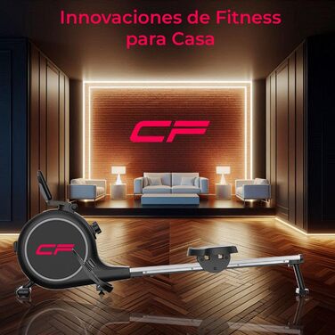 CF Rower 322 Магнітний гребний тренажер, регульовані рівні навантаження, універсальний, 1620x470x710 мм