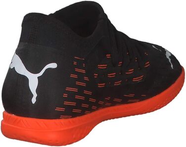 Дитячі футбольні бутси PUMA Future 6.3 Netfit It Jr - 32 EU (Чорний/Білий/Помаранчевий)