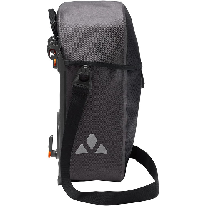 Велосумка VAUDE Aqua Commute Single, 26 л, водонепроникна, на заднє колесо, чорна, виробництво Німеччина