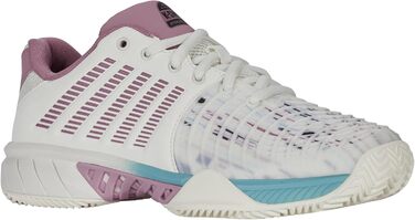 Жіноче тенісне взуття K-Swiss Express Light 3, розмір 37 EU, білий, лілак, пастельно-бірюзовий