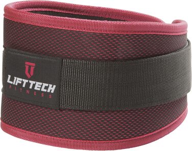 Жіночий пояс для важкої атлетики Lift Tech Fitness 12,7 см, XS, рожевий, поролоновий