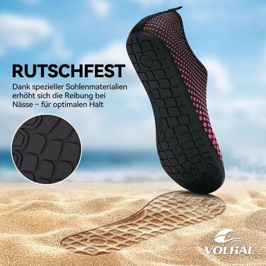 Водні черевики для жінок та чоловіків. Дихаючі, швидковисихаючі, унісекс. Розмір 38 EU, колір рожевий