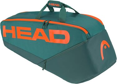 Тенісна сумка HEAD Pro Racquet Bag для ракеток, унісекс, середня, бірюзово-оранжева