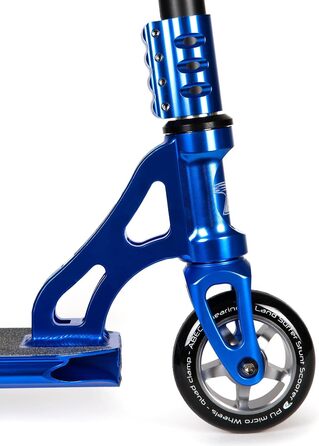 Трюковий самокат Land Surfer PRO X для дітей від 8 років і підлітків, 100 мм PU-колеса, підшипники ABEC-9, для екстремальних трюків, 360° дек