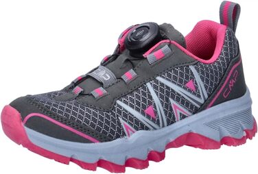Дитячі трекінгові черевики CMP AKSA FITGO Fast (34 EU, сірий, фуксія)