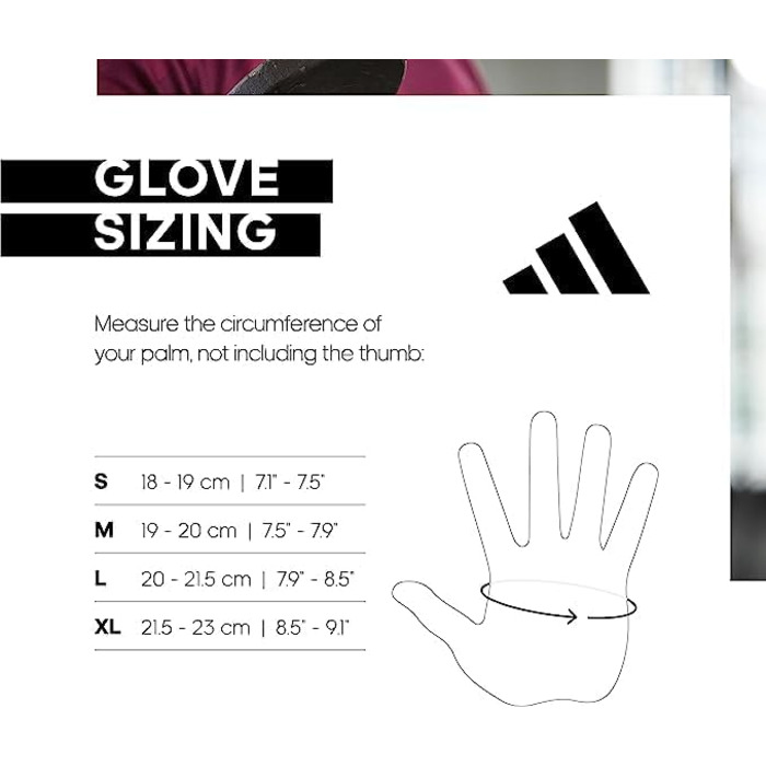 Рукавички для спорту adidas Performance, чоловічі