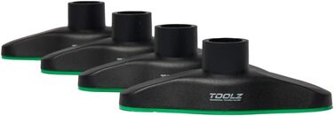 Ручки для віджимань TOOLZ Chrome Push Up Grips – допомога для віджимань вдома та на вулиці, антиковзкий хват