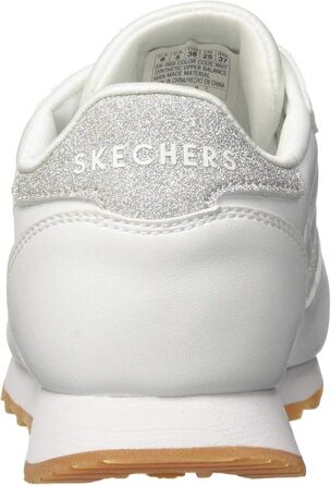 Кросівки жіночі Skechers OG 85 Old School Cool білі зі сріблом, 39.5 EU