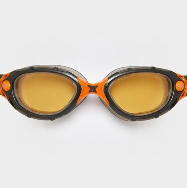 Окуляри для плавання Zoggs Predator Flex Polarized Ultra для дорослих, чорні/помаранчеві