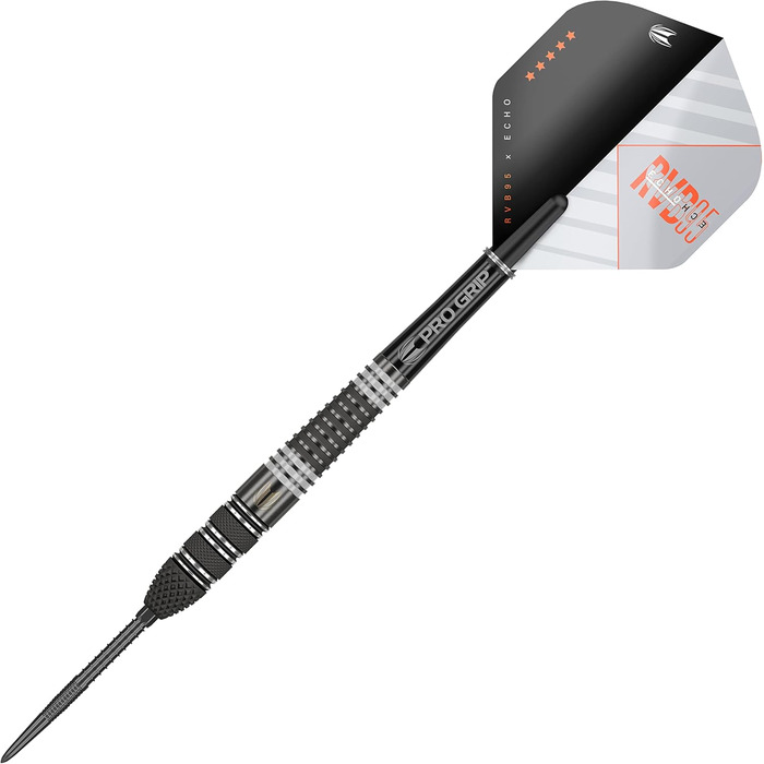 Дротики Target Darts RVB 95 X Echo 95% вольфрам, сталевий наконечник, універсальні, набір