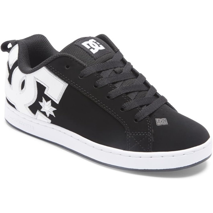 Кросівки DC Shoes Court Graffik для жінок, чорно-білі, розмір 37.5 EU