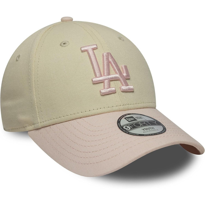 Кепка бейсболка New Era 9Forty 9Twenty для дітей Los Angeles Dodgers, регульована, з вигнутим козирком, MLB, 6-12 років