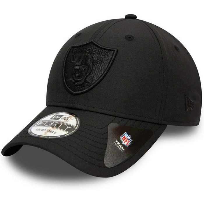 Кепка New Era 9Forty Adjustable Oakland Raiders чорного кольору, універсальний розмір