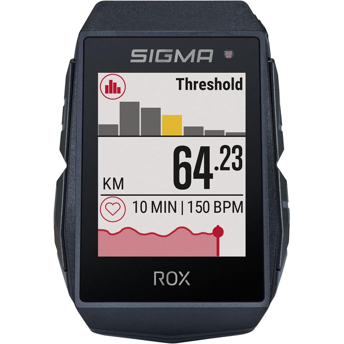 Велокомп'ютер SIGMA Rox 11.1 Evo HR SE, чорний, універсальний розмір