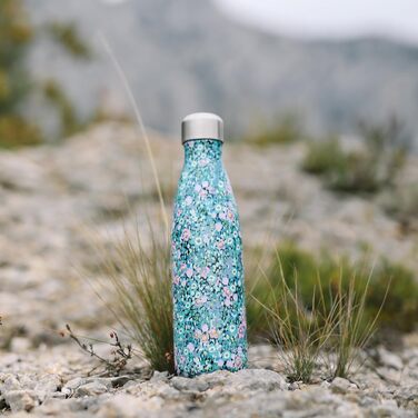 Термос Qwetch Giverny Glycine 500 мл, нержавіюча сталь, зберігає холод до 24 годин, тепло до 12 годин, герметичний, BPA-free, багаторазовий