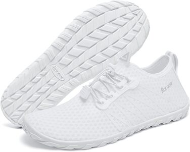 Водні черевики Raqua для плавання та відпочинку на пляжі (Унісекс, 42 EU, Hd137 White)