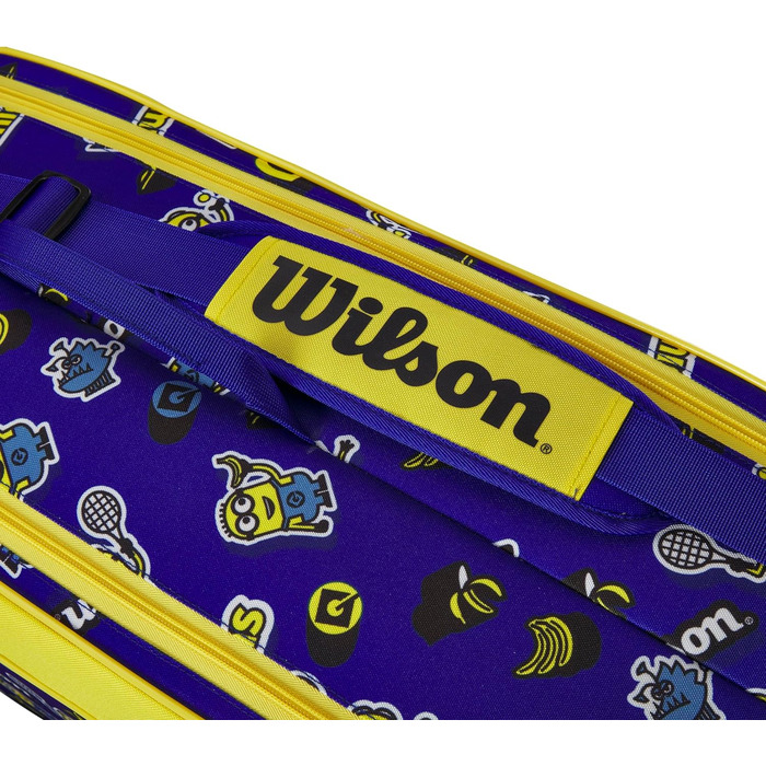 Тенісна сумка Wilson Minions 3.0, синьо-жовта, для ракеток