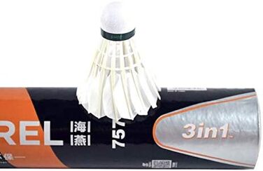 Волан для бадмінтону Propetrel 757 Hybrid 3-в-1, швидкість 77, 12 шт.