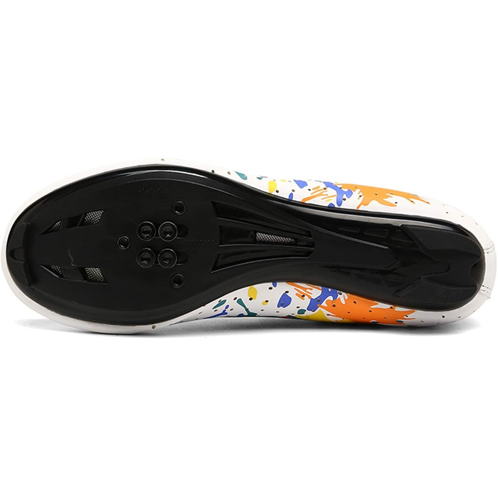 Велотуфлі Radsport для чоловіків та жінок: гоночні, MTB, SPD, антиковзаючі, дихаючі, розмір 39, вузька колодка, білі