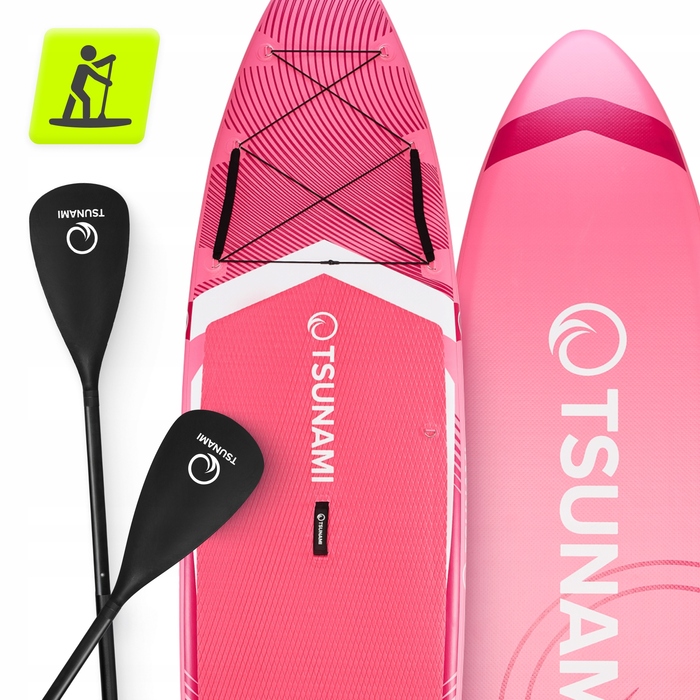 SUP-дошка Tsunami PRO 350 см, багатоколірна, з аксесуарами