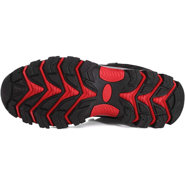 Трекінгові черевики для жінок та чоловіків: зручні, легкі, з неслизькою підошвою. Розміри 36-45 EU, чорний колір