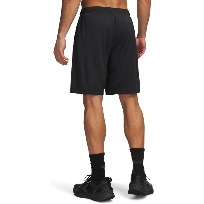 Чоловічі бігові шорти Under Armour Tech Graphic Short, чорні з графітовим принтом