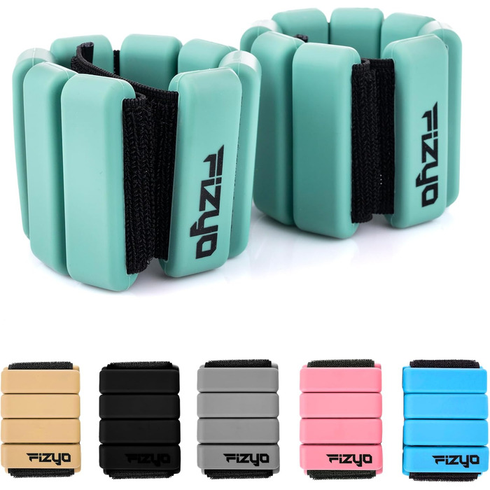 Набір регульованих важелів для зап'ястя Fizyo (2 шт.) – 225г, для йоги, танців, пілатесу, кардіо