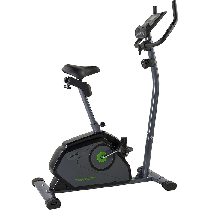 Велотренажер Tunturi Cardio Fit B40 з ручним керуванням, датчиком пульсу, підставкою для планшета та LCD-дисплеєм – для домашніх тренувань, реабілітації та початківців
