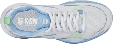 Жіноче тенісне взуття K-Swiss Speedex (36 EU, білий, зелений, голландський канал)
