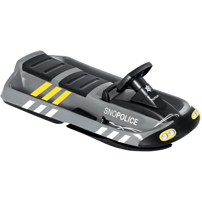 Hamax Bob Lenkbob: Катальна санчата для двох, 109 см, SNO Police