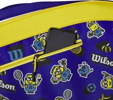 Тенісний м'яч Wilson 3 синій/жовтий для тренувань