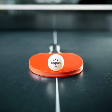 Набір тенісних м'ячів для настільного тенісу 3 зірки (35 шт.) - 18 білих та 17 помаранчевих м'ячів + сумка для зберігання. Відповідає стандартам змагань.