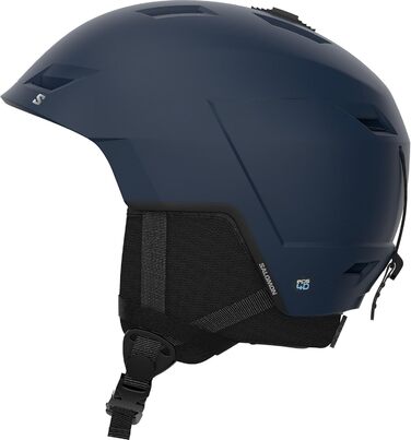 Шолом Salomon Pioneer LT для чоловіків, синій, легкий, комфортний, для гірськолижного спорту та сноуборду, розмір M (56-59 см), спортивний дизайн