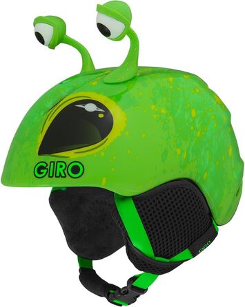 Гірськолижний шолом Giro Launch Plus для дітей, XS, яскраво-зелений Alien, унісекс