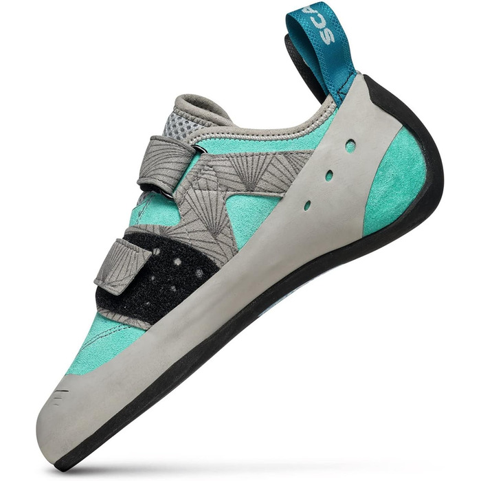 Кріпи для скелелазіння Scarpa Origin для жінок, боулдерингові (40.5 EU, Maldive Light Gray Ffxw)